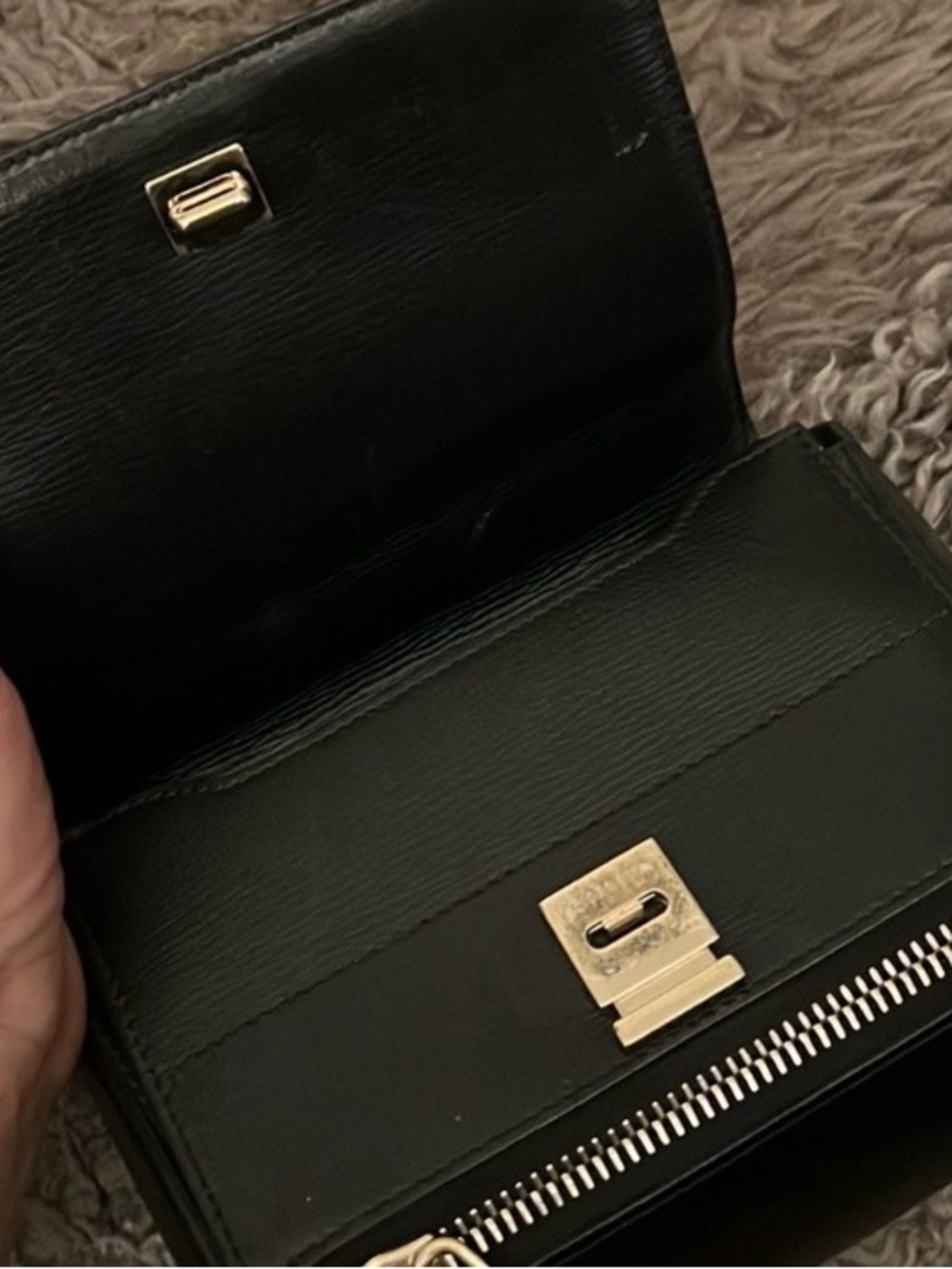 Givenchy Black Small Pandora Box  Leather crossbody bag purse - Picture 7 of 14